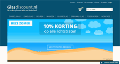 Desktop Screenshot of glasdiscount.nl